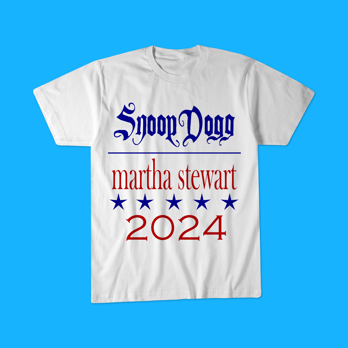 Snoop Dogg and Martha Stewart 2024, Unisex t-shirt