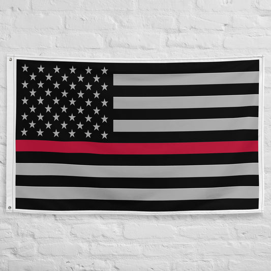 Thin red line American Flag