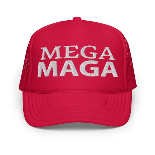 MEGA MAGA Foam trucker hat