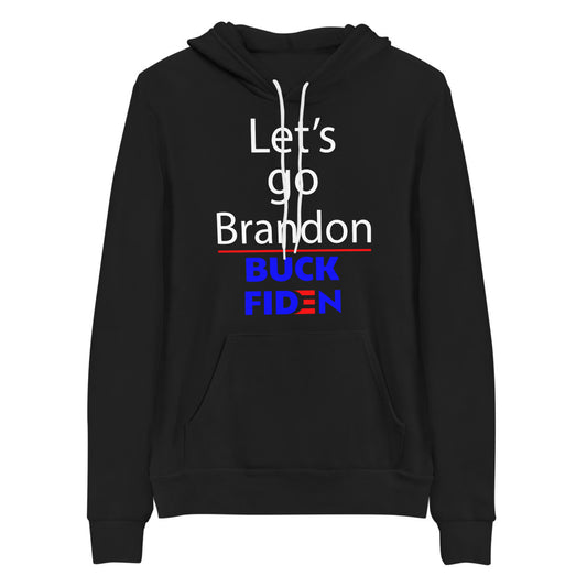 Let's go Brandon, BUCK FIDEN Unisex hoodie