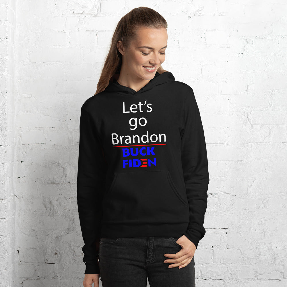 Let's go Brandon, BUCK FIDEN Unisex hoodie