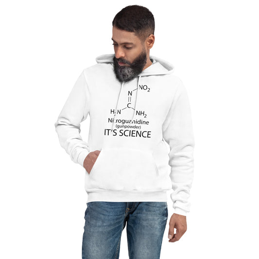Nitroguanidine (gunpowder) IT'S SCIENCE, Unisex hoodie