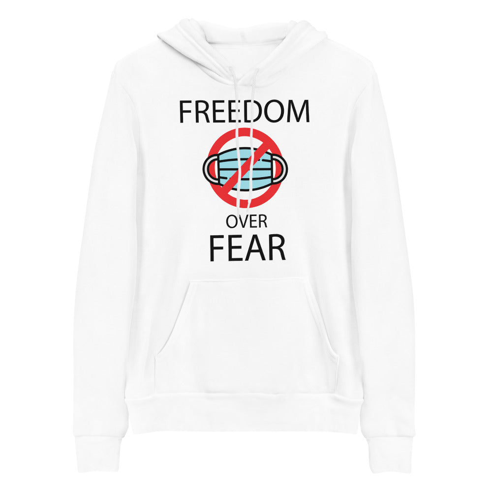 FREEDOM OVER FEAR, Unisex hoodie