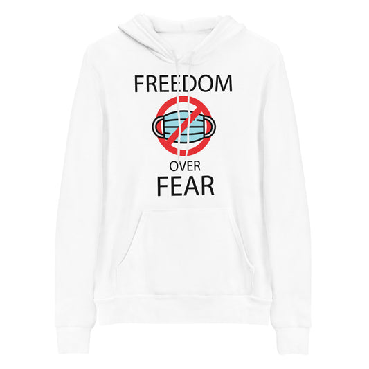 FREEDOM OVER FEAR, Unisex hoodie