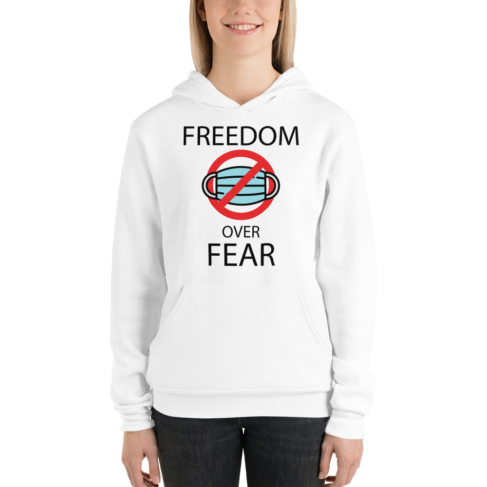 FREEDOM OVER FEAR, Unisex hoodie