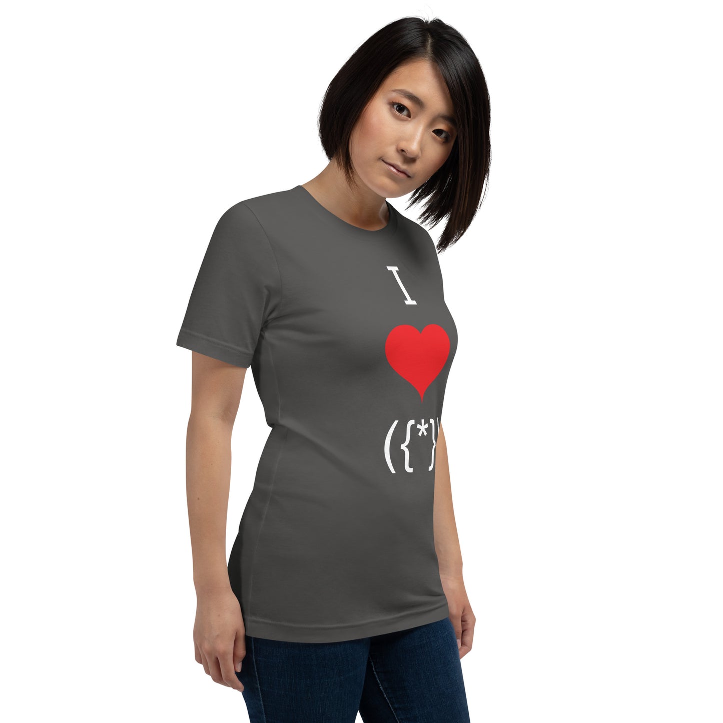 I love it, Unisex t-shirt