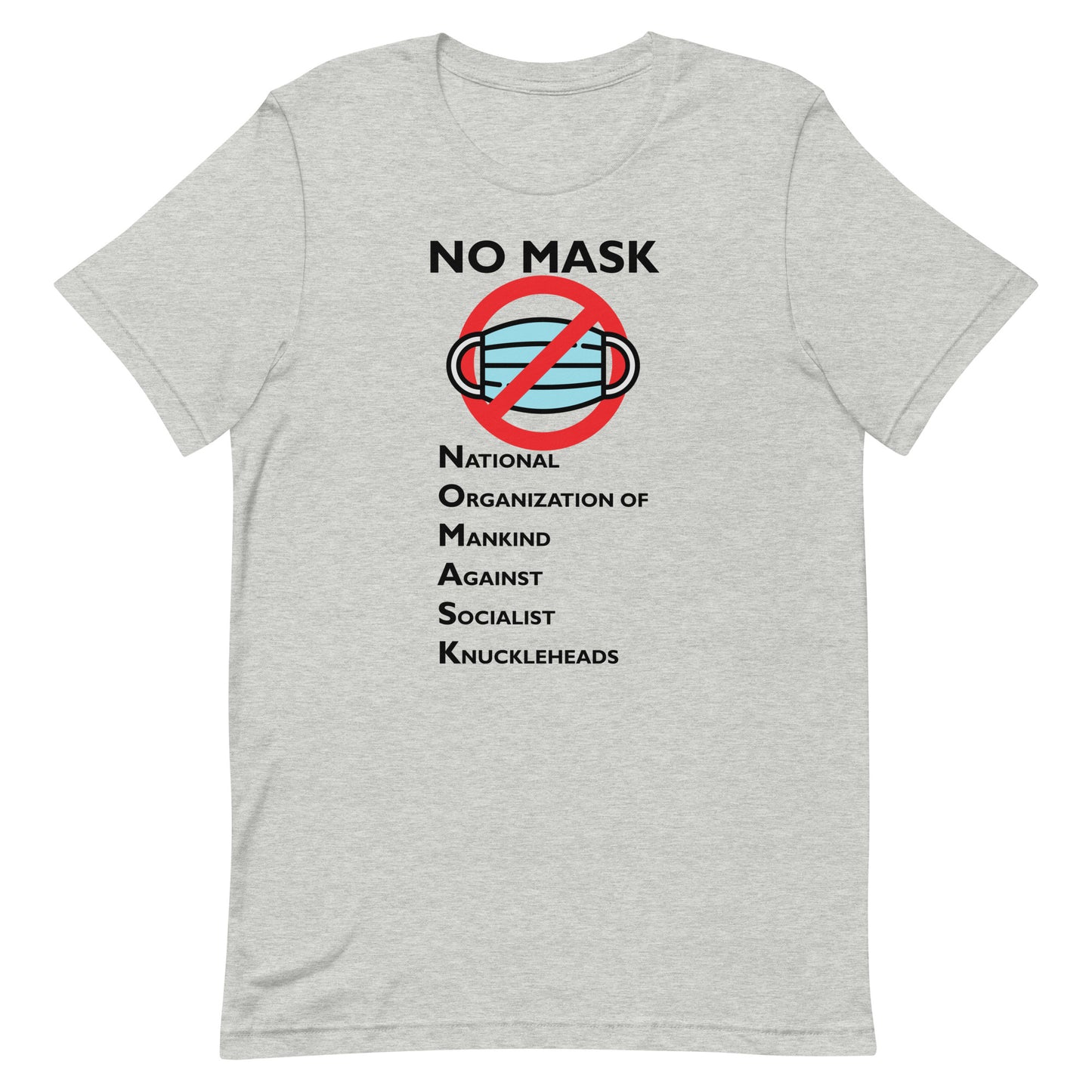 NO MASK, Unisex t-shirt