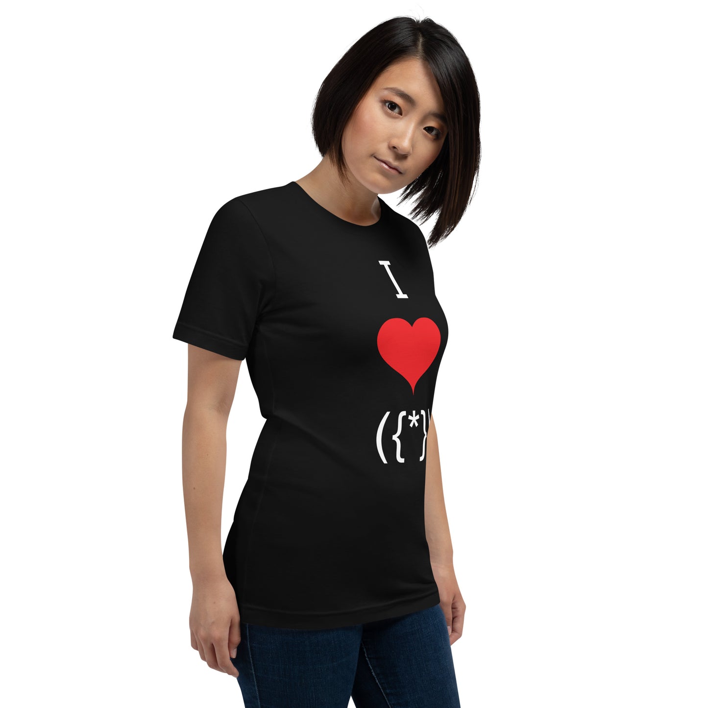 I love it, Unisex t-shirt