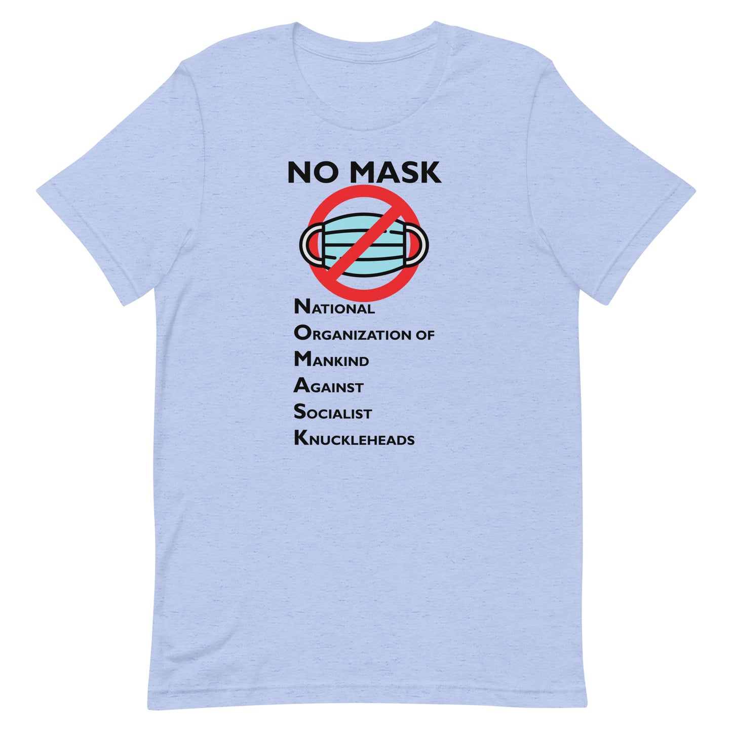 NO MASK, Unisex t-shirt