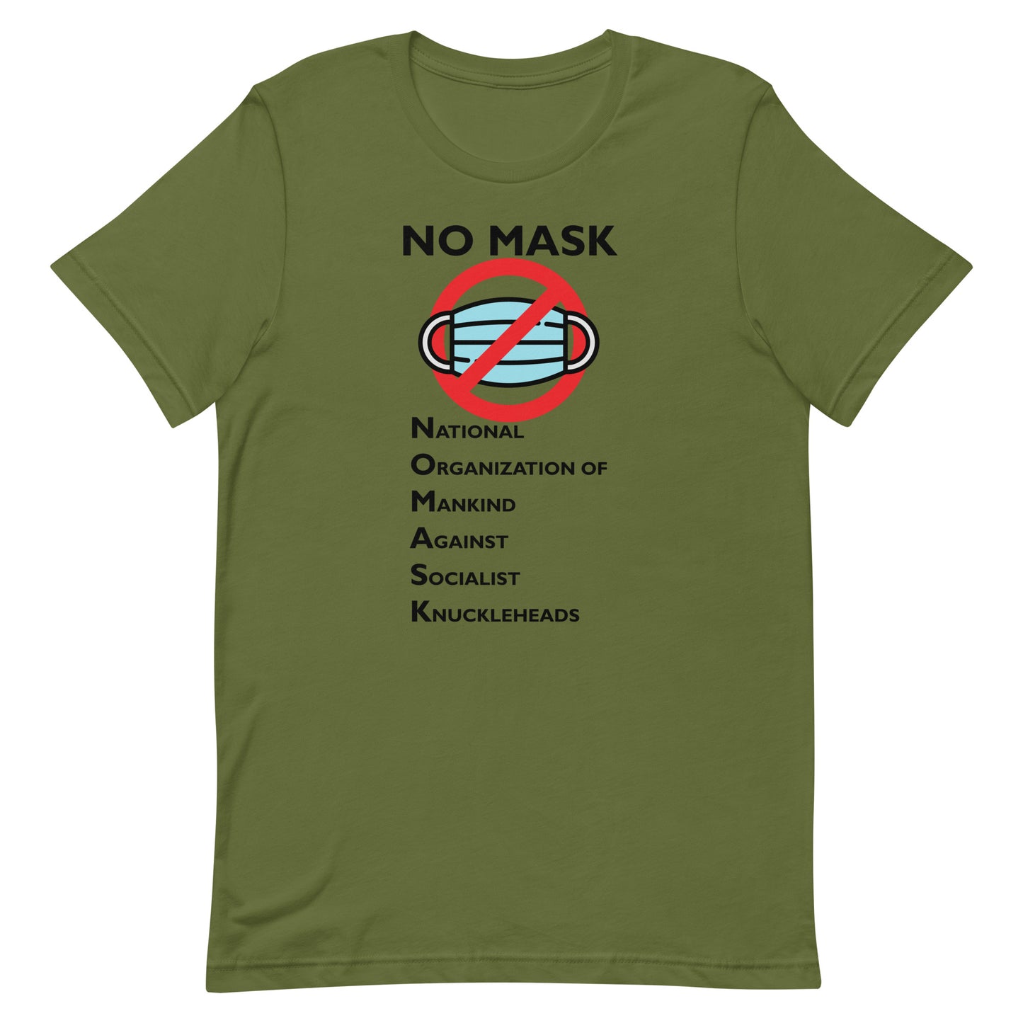 NO MASK, Unisex t-shirt