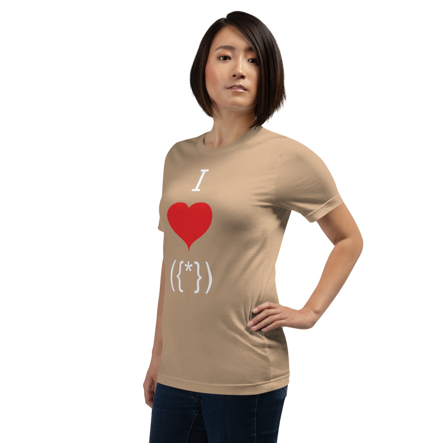 I love it, Unisex t-shirt