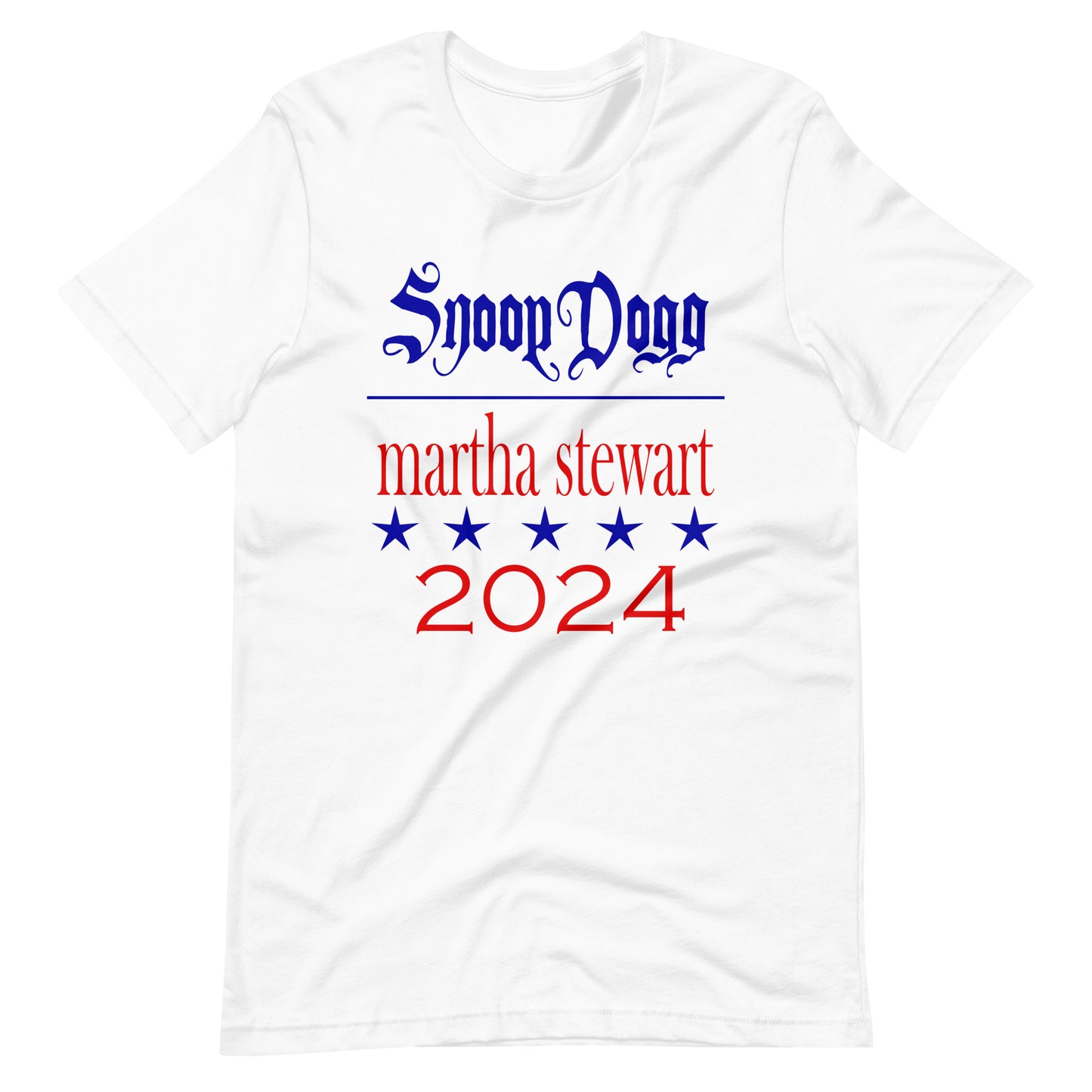 Snoop Dogg and Martha Stewart 2024, Unisex t-shirt