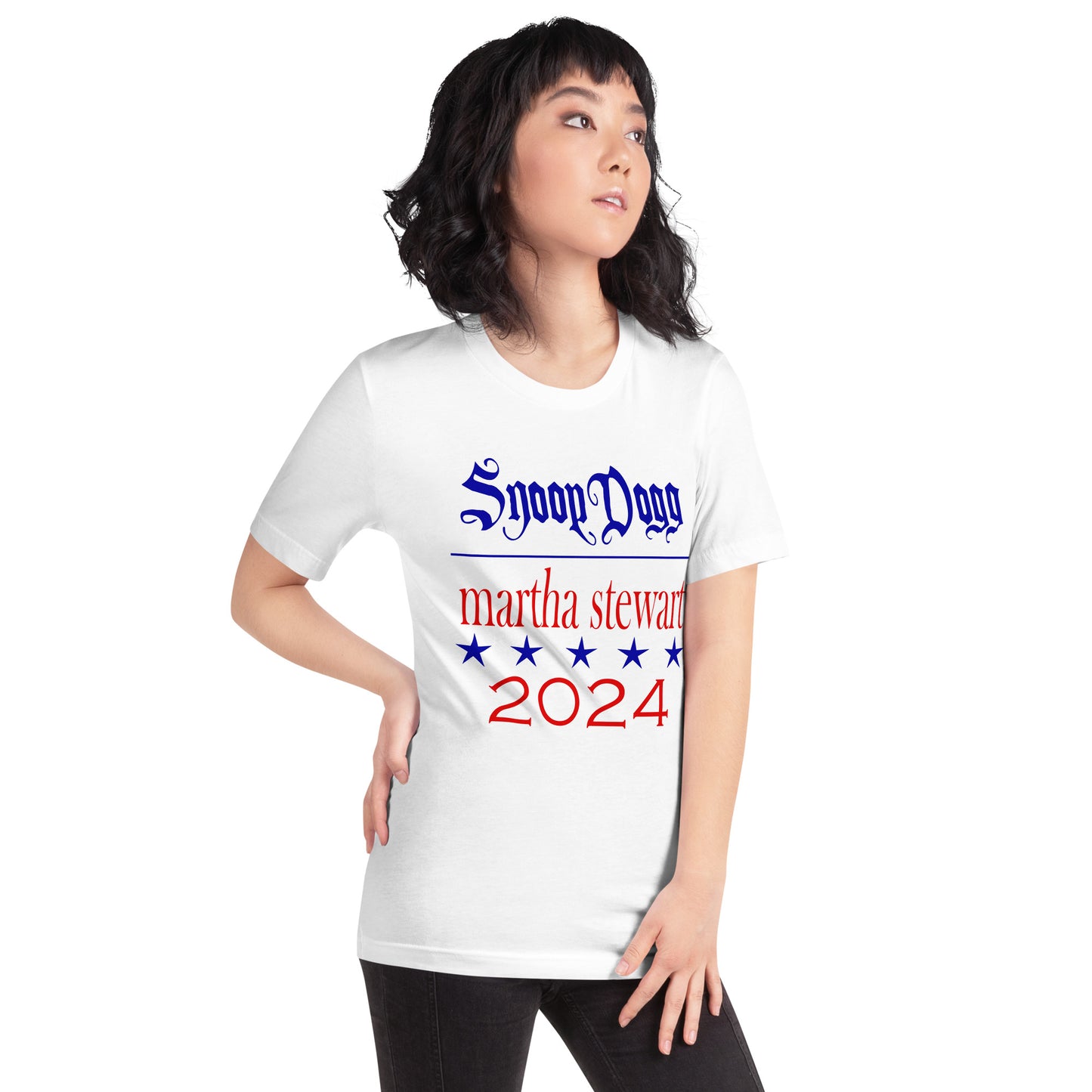 Snoop Dogg and Martha Stewart 2024, Unisex t-shirt